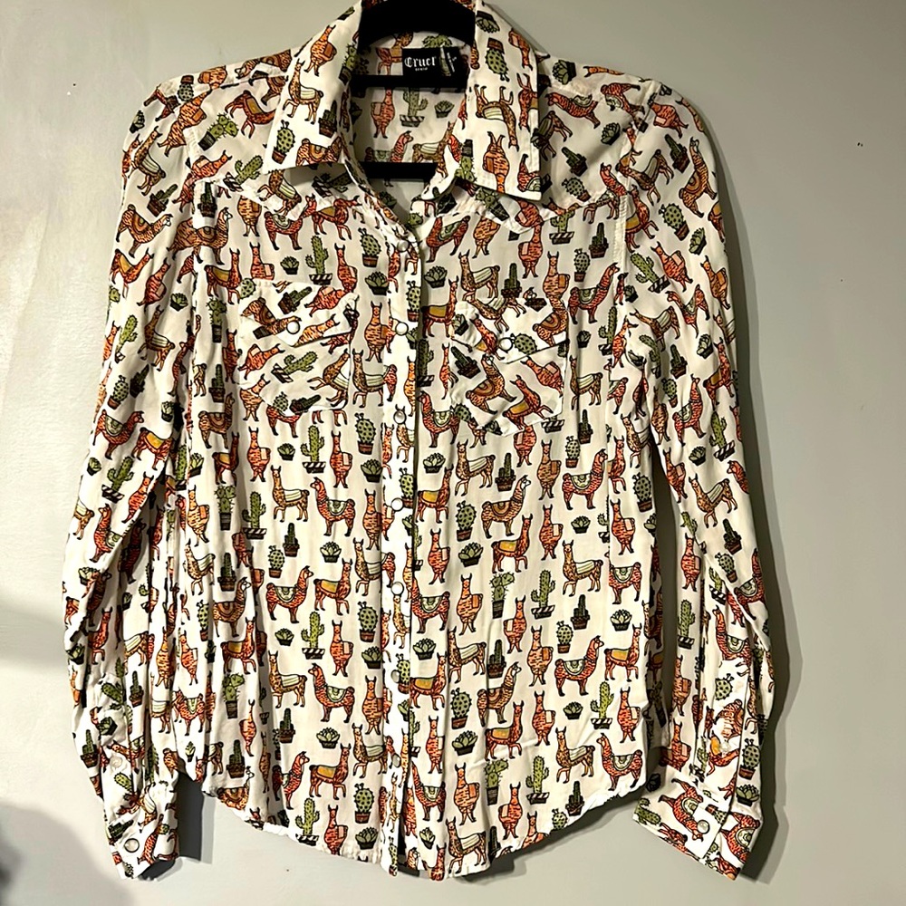 Cruel Denim Button Up Shirt!